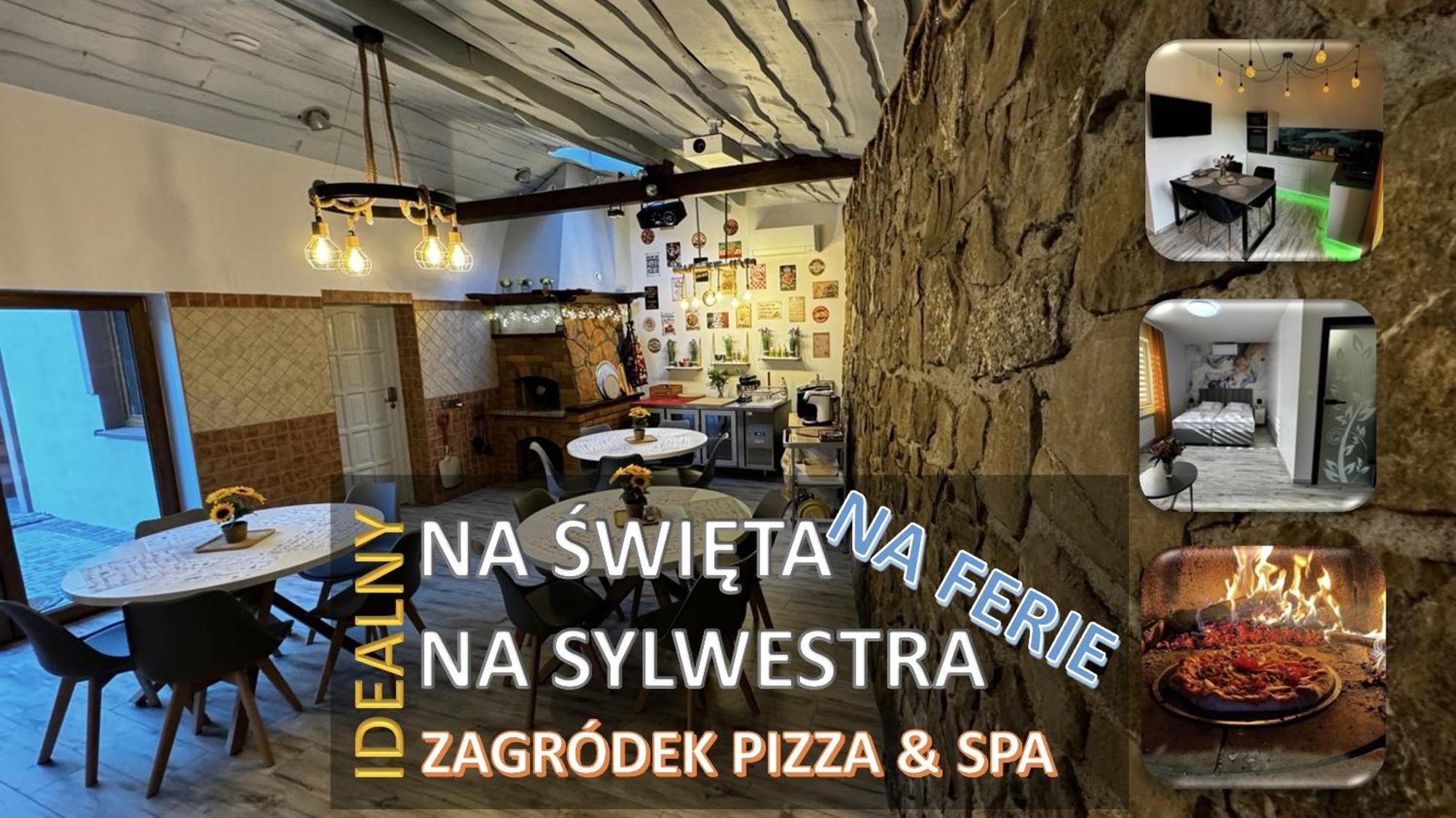 Zagrodek Pizza & Spa Klimatyczny Domek 13 Osobowy 2 Apartamentowy Z Sala Do Organizacji Imprez Nieopodal Jeziora Roznowskiego Z Widokiem Na Gory Grodek Nad Dunajcem Leilighet Eksteriør bilde